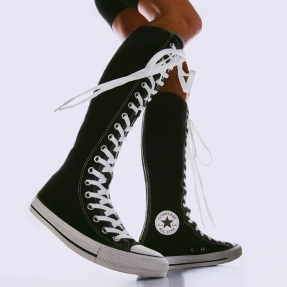 Converse knee-high sneakers XX-Hi lace-up shoes / Women's 7, Men's 5 - Picture 2 of 6